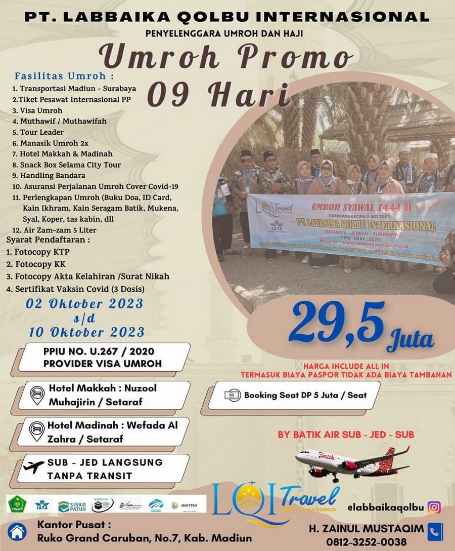 Program Umroh - Labbaika Qolbu